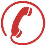 Red phone Icon