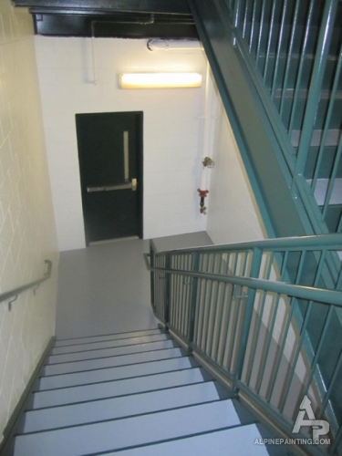 handrails, stairs painting services